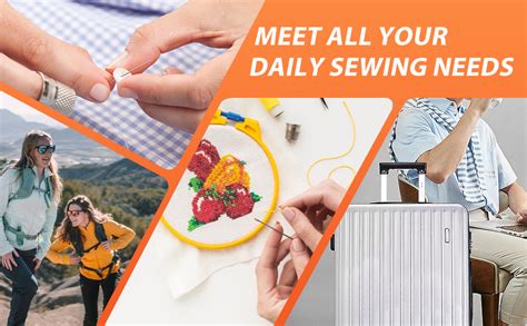 FELTHOUSE 206 pcs Sewing Kit, Complete Sewing Kit Set - Thread Box ...