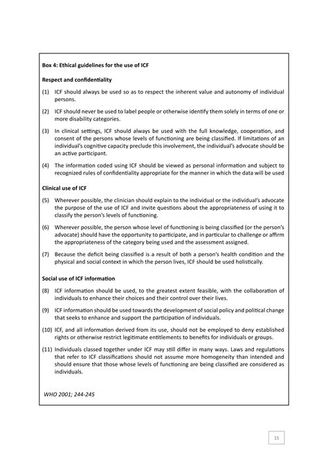 Image result for ICF Classification PDF