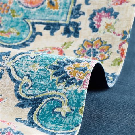 Raghuraj Lifestyle Jaipuri Handmade Floral Printed Fabric (Multicolor ...