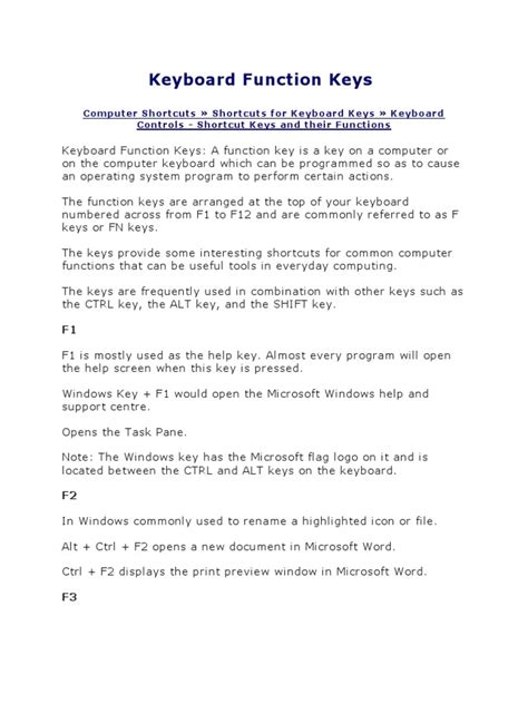 Computer Keyboard Function Keys 的图像结果