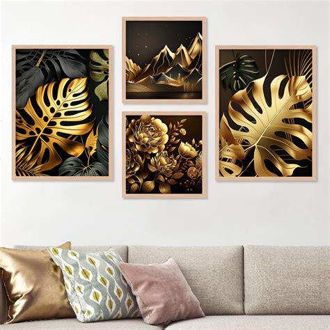 kotart Aesthetic Modern Wall Decor Paintings with Frame for Home ...