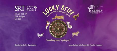 Lucky Stiff , Scripps Ranch Theatre, 28 January 2023 | AllEvents.in
