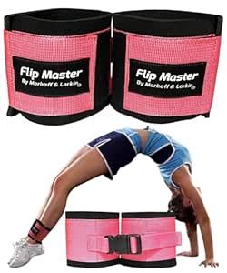Buy Gymnastics Tumbling Cheerleading Ankle Straps - Band Accessory to ...