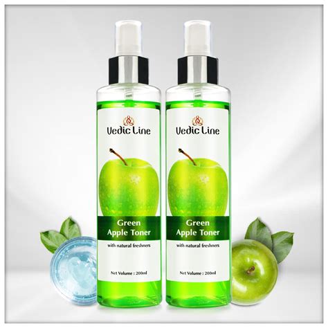 Buy Vedicline Green Apple Toner for Face, Clear Dirt, Refreshes and ...