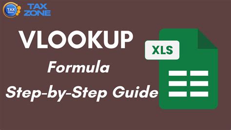 Image result for VLOOKUP Formula Example Step by Step