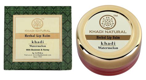 Buy Khadi Naturals Watermelon Lip Balm, 5g Online at Low Prices in ...