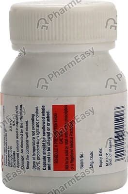 Angistat 2.5 MG Capsule (25): Uses, Side Effects, Price & Dosage ...