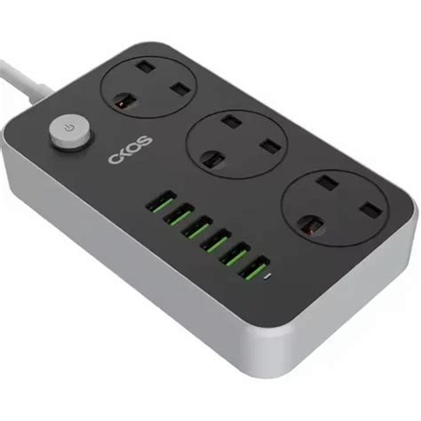 Smart Power Extension - Okos Smart Power Strip Extension Cord with USB ...