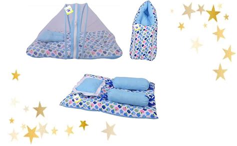 Toddylon Baby Bed New Born Baby Bedding Set | Mosquito Net | Sleeping ...