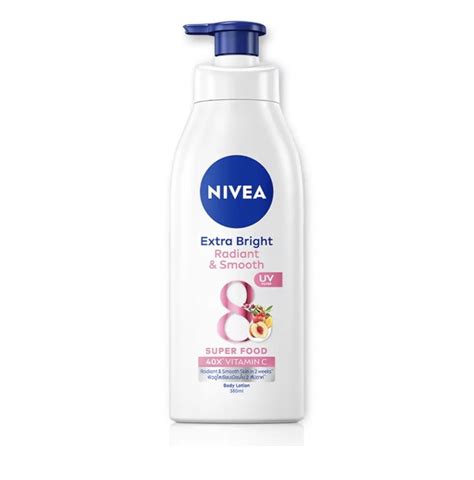 Nivea Extra Radiant & Smooth Body Lotion Whitening Vitamin C 380ml ...