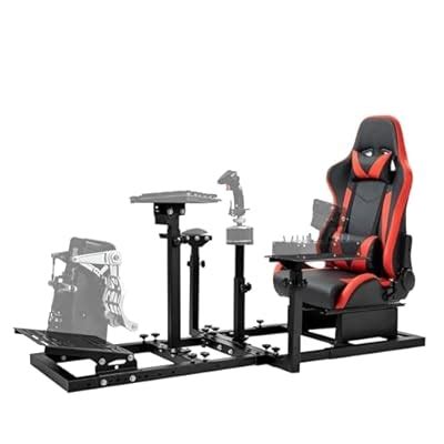 Supllueer Flight Simulator Cockpit with Red Seat Fit India | Ubuy