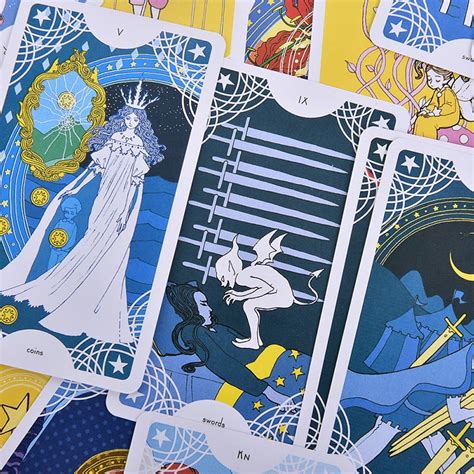 81PCS Star Spinner Tarot Cards English Version Table India | Ubuy