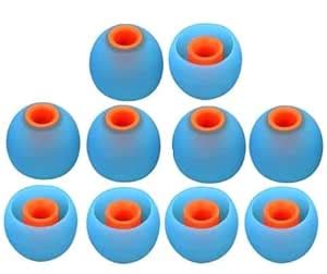 Replacement Earphone Silicone Rubber Medium Size 5 Pair Caps for Realme ...
