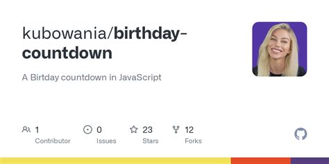 Birthday Countdown Python 的图像结果