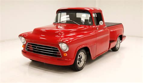 1956 Chevy Fleetside 350 Powered 1956 Chevrolet 3100 Pickup 4x4 For