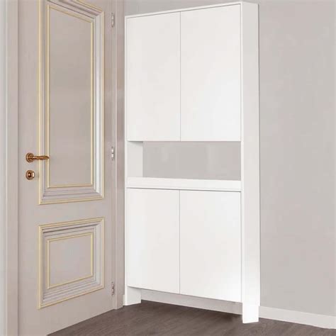 Amazon.com: LYHHYLDM Behind The Door Bookshelf Tall Narrow Floor ...