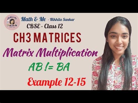 Image result for Class 12 Miscellaneous Matrix Nexa