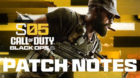 Call of Duty: Black Ops 6 Season 05 Patch Notes