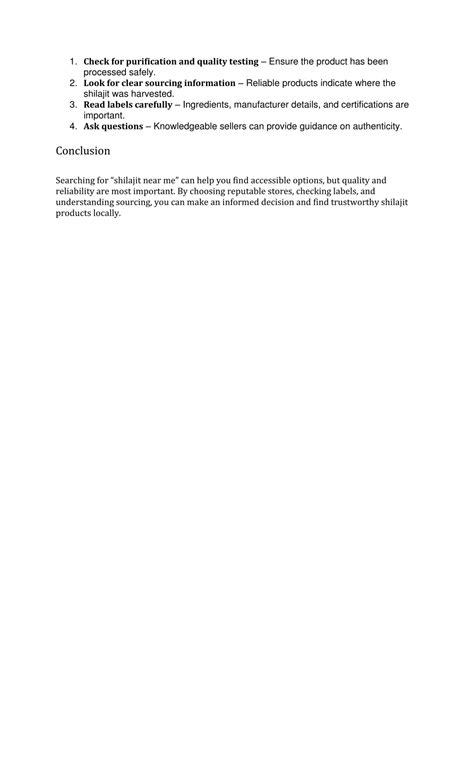 PPT - Shilajit Near Me Finding Authentic and Reliable Options PowerPoint Presentation - ID:14757905