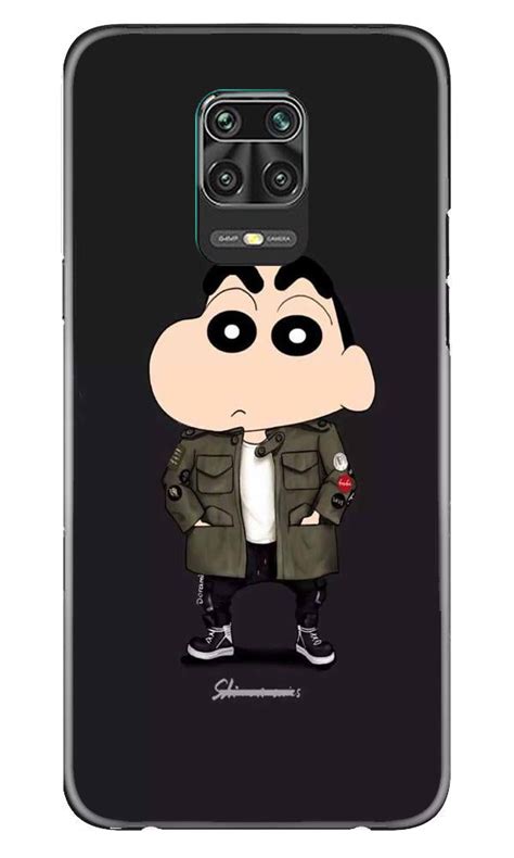 Shin Chan Mobile Back Case for Xiaomi Redmi Note 9 Pro Max (Design - 3 ...