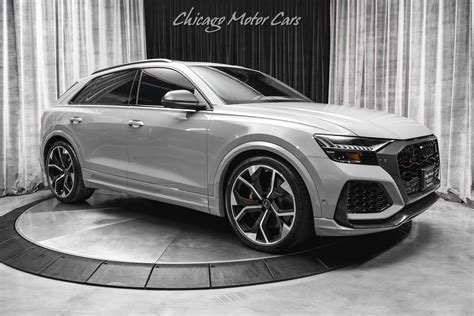Used 2022 Audi RS Q8 4.0T quattro SUV Nardo Grey! Carbon Optic Pkg! RS Design Pkg! Executive Pkg ...