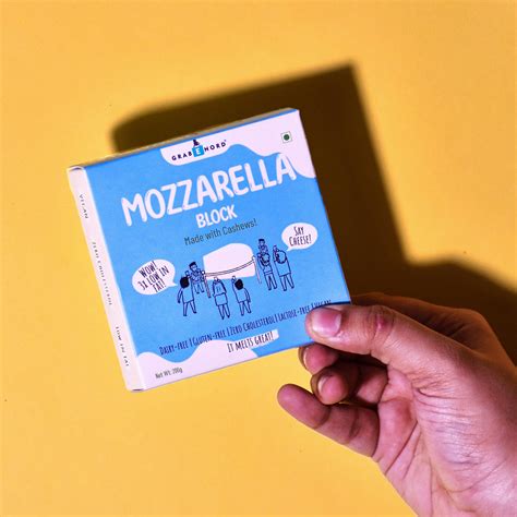 Vegan Mozzarella Cheese Block - Healthy & Plant Based - 200g – Grabenord