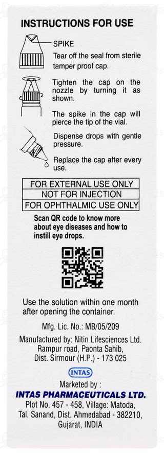 Genfour Eye Drops 5Ml: Uses, Side Effects, Price & Substitutes