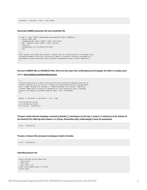 Image result for Gromacs Tutorial Protein-Ligand Complex