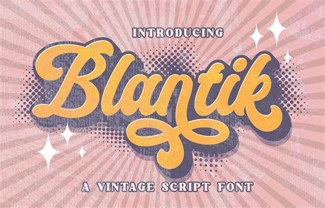 Vintage Script Font