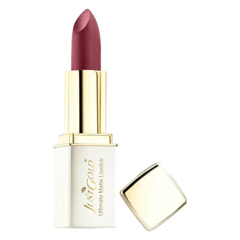 Buy JustGold Ultimate Matte Lipstick 786 Creamy Matte Long Lasting ...