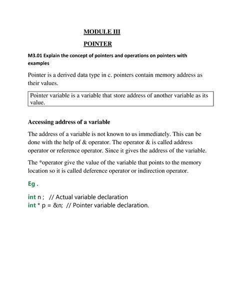 Image result for Pointer Computer Programming