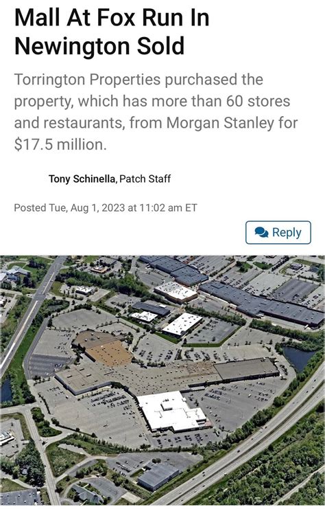 Fox Run Mall sold for $17.5M : r/newhampshire