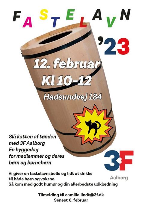 Fastelavn i 3F Aalborg, 3F Aalborg, 12 February 2023 | AllEvents.in