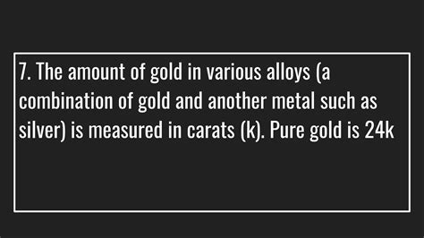 TOP 10 FUN FACTS OF GOLD | PPTX