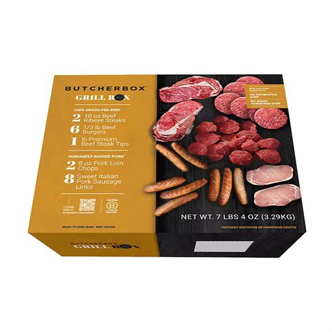 ButcherBox Beef and Pork Grill Box, 7.25 lbs. | BJ's Wholesale Club