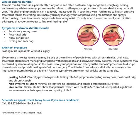 RhinAer Sinus Procedure Montgomery AL, ENT Associates of Alabama, PA