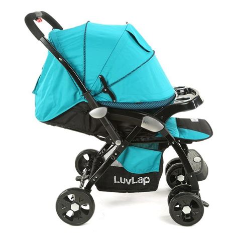 Buy Luvlap Galaxy Baby Stroller (Green & Black) - 18260 Online India ...