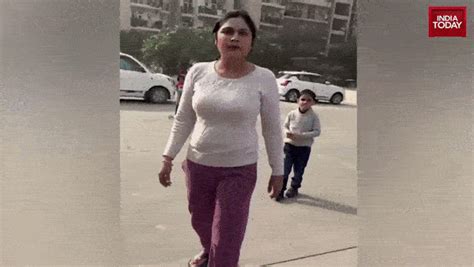 Greater Noida Gaur City 2 Society woman slaps 6-year-old child, hits ...