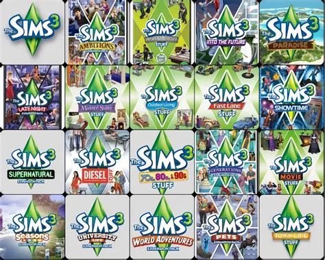 Which Sims 3 expansion/stuff pack is your favorite and why? : r/thesims