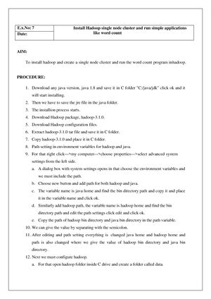 E - CCS335 - Cloud Computing - E.x: 6 Find a procedure to transfer the ...