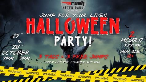Zombie Jump 2023, RUSH Claremont Cape Town, Nyanga, 27 October to 28 ...