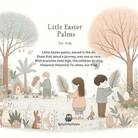 20 Christian Easter Poems for Kids - Faithful Parables