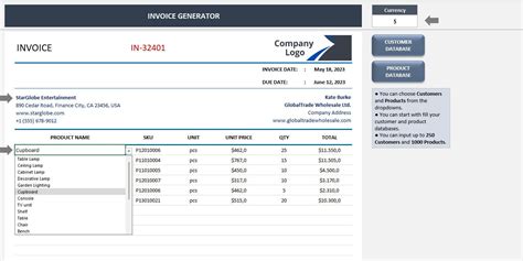 Image result for Invoice Number Generator Excel