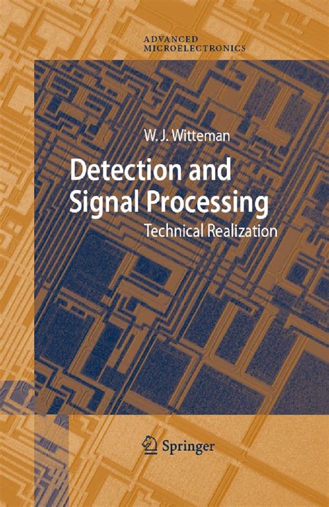 Detection and Signal Processing: Technical Realization (Springer Series ...