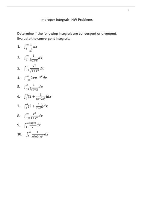 Image result for Complex Improper Integrals Questions