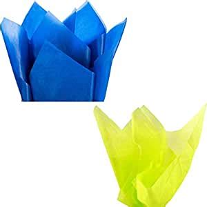 ECO SARRAS Blue and Green Multi-Purpose Wrapping Paper | 20x26 Inches ...