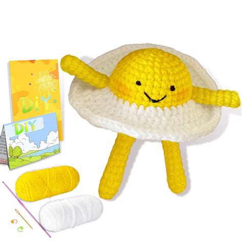 Kit de ganchillo DIY para hacer pelotas de huevo para principiantes ...