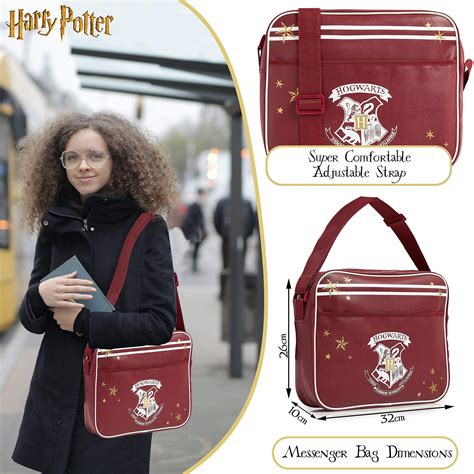 Messenger Bag Hogwarts Crossover Bags Gryffindor School Accessories ...