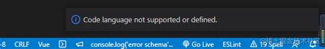 Image result for Code Language Not Supported or Defined Vscode