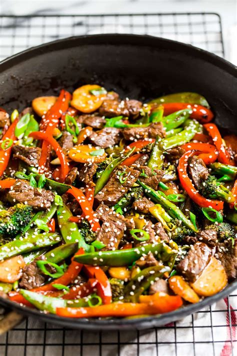 Beef Teriyaki Stir Fry